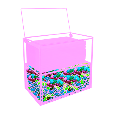 Acrylic Laundry Sheets Container
