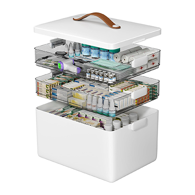 3 tier medicine organizer