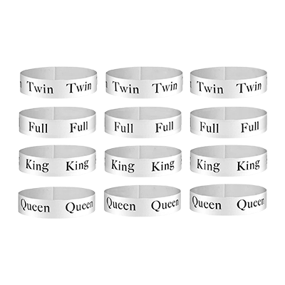Sheet organizing bands