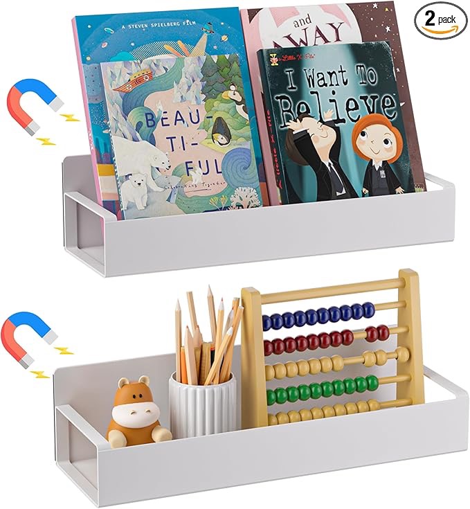 2 Pack Magnetic Shelves