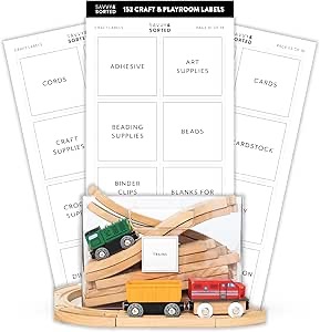 Organizing Labels for Storage Bins